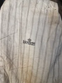 Original Dansk M23 uniform, 1935 dateret