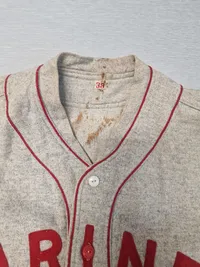 Original WW2 trøje for USMC Baseball team, ekstremt sjælden
