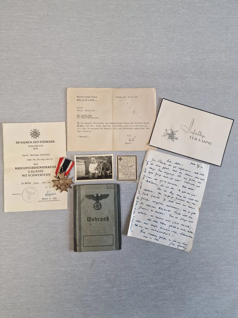 Originalt lot fra Tysk panserjæger der faldt i Rusland WW2