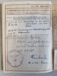 Originalt lot fra Tysk panserjæger der faldt i Rusland WW2