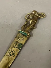 Original papirkniv fra det Daske nazist parti WW2