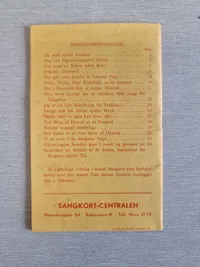 Festligt sanghæfte fra befrielsen 1945