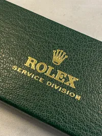 Sjældent originalt Rolex service etui fra 1970’erne