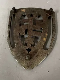 Original strygejernsholder med hagekors