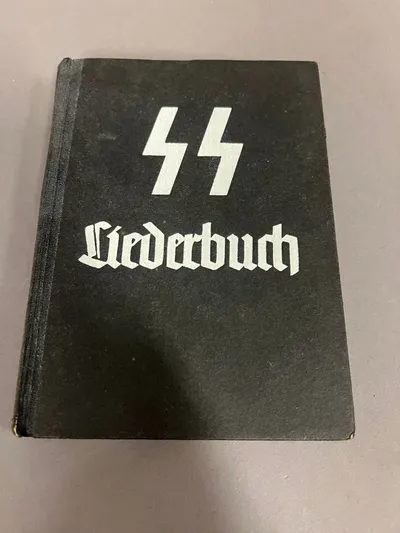 Original sjælden SS sangbog brugt af Danske frivillige