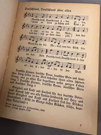 Original sjælden SS sangbog brugt af Danske frivillige