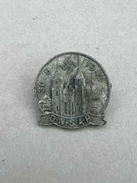 Ekstremt sjældent originalt DNSAP-hæderstegn for deltagelse i Roskilde-slaget d. 30. juni 1940