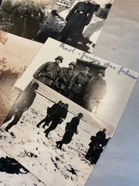 Stor samling frikorps Danmark fotos - Wiking mm. m. sammenhæng - ældre genoptryk
