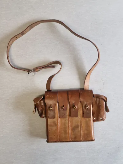 Original Husqarna magasintaske - anvendt af den danske brigade