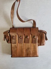 Original Husqarna magasintaske - anvendt af den danske brigade