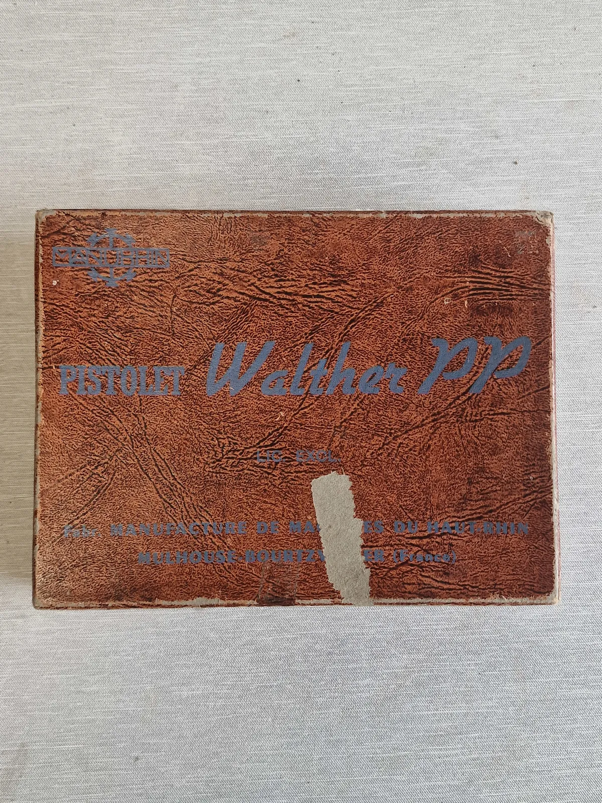 Walther pp kasse fra politiet