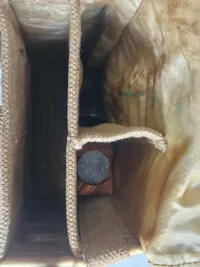 Værktøjstaske til Madsen maskingevær i webbing med indhold