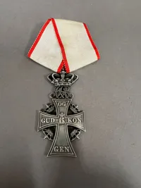 Originalt Dannebrogordenens Hæderstegn Christin X