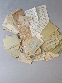 Lot originalt tysk feltpost - ww2
