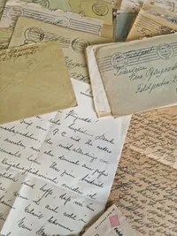 Lot originalt tysk feltpost - ww2