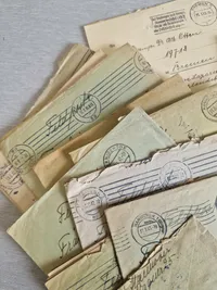 Lot originalt tysk feltpost - ww2
