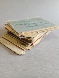 Lot originalt tysk feltpost - ww2
