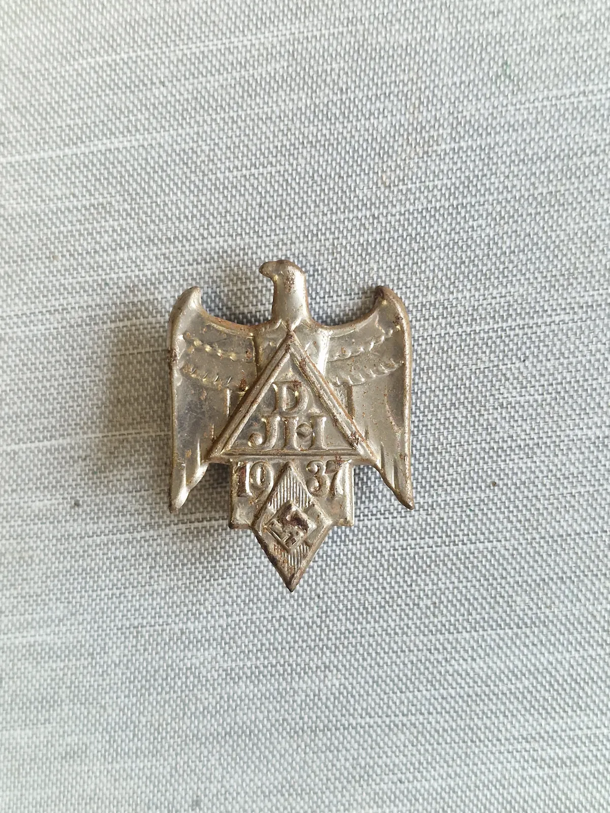 Originalt HitlerJugend mærke - ww2