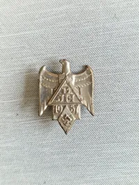 Originalt HitlerJugend mærke - ww2