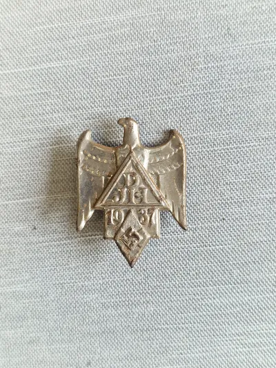 Originalt HitlerJugend mærke - ww2