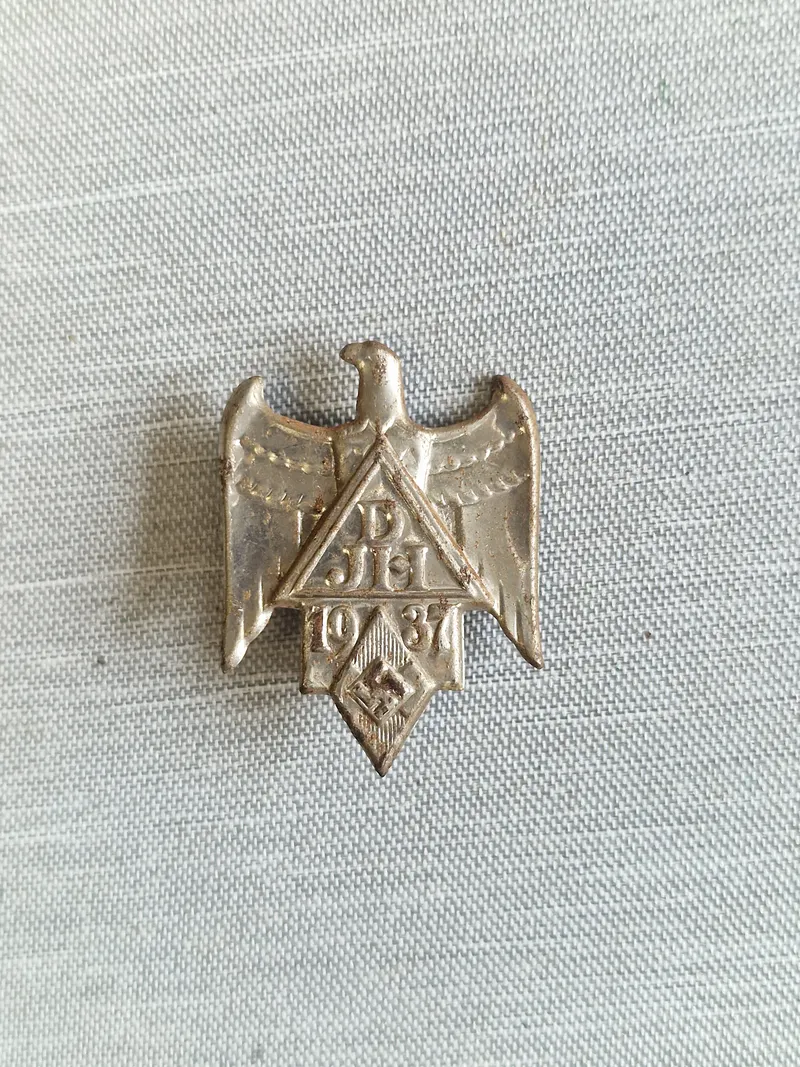 Originalt HitlerJugend mærke - ww2