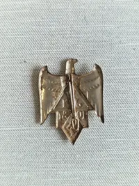 Originalt HitlerJugend mærke - ww2