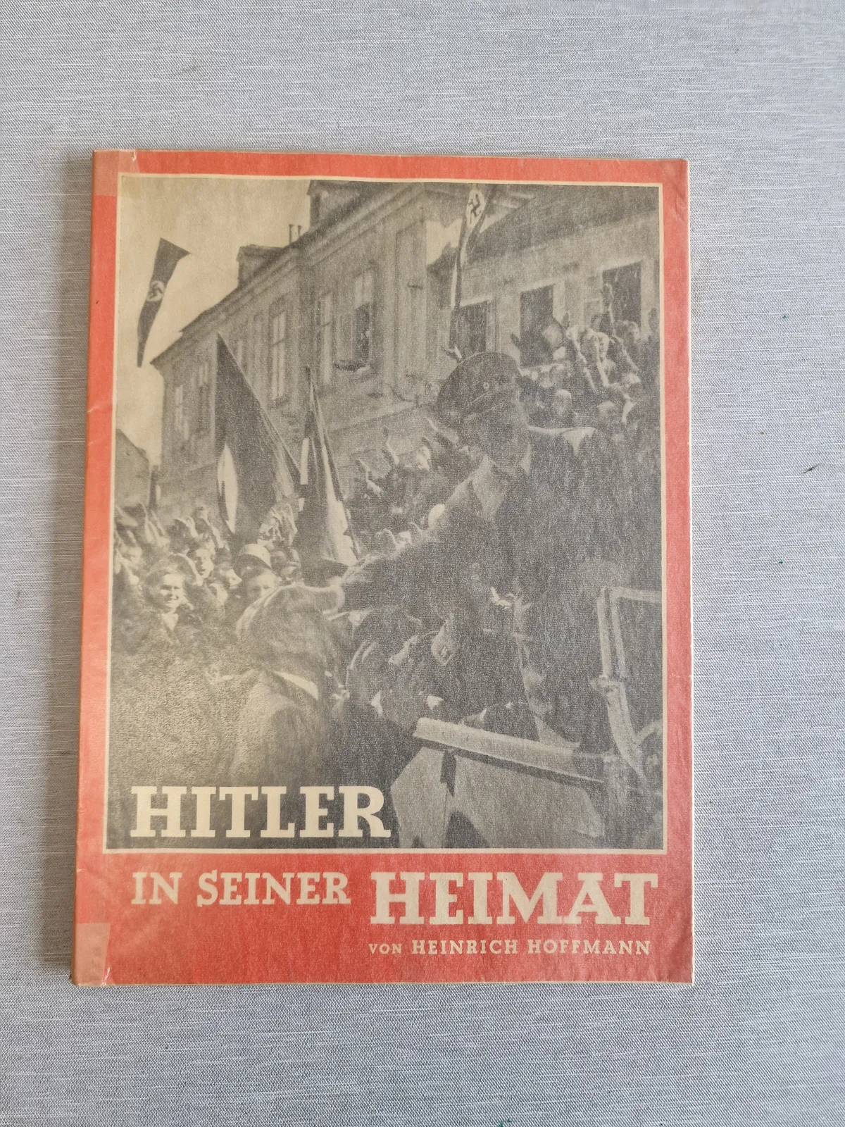Originalt Adolf Hitler hæfte - ww2