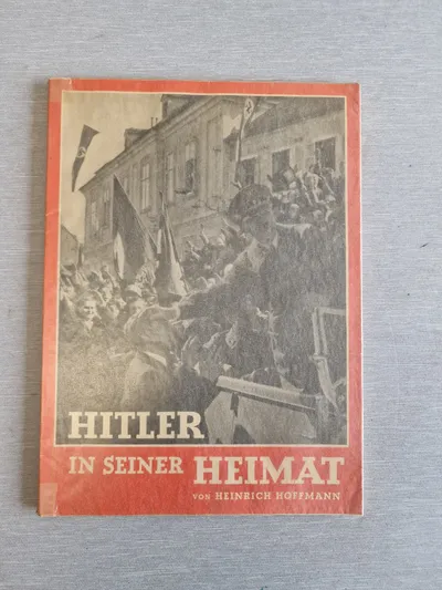 Originalt Adolf Hitler hæfte - ww2