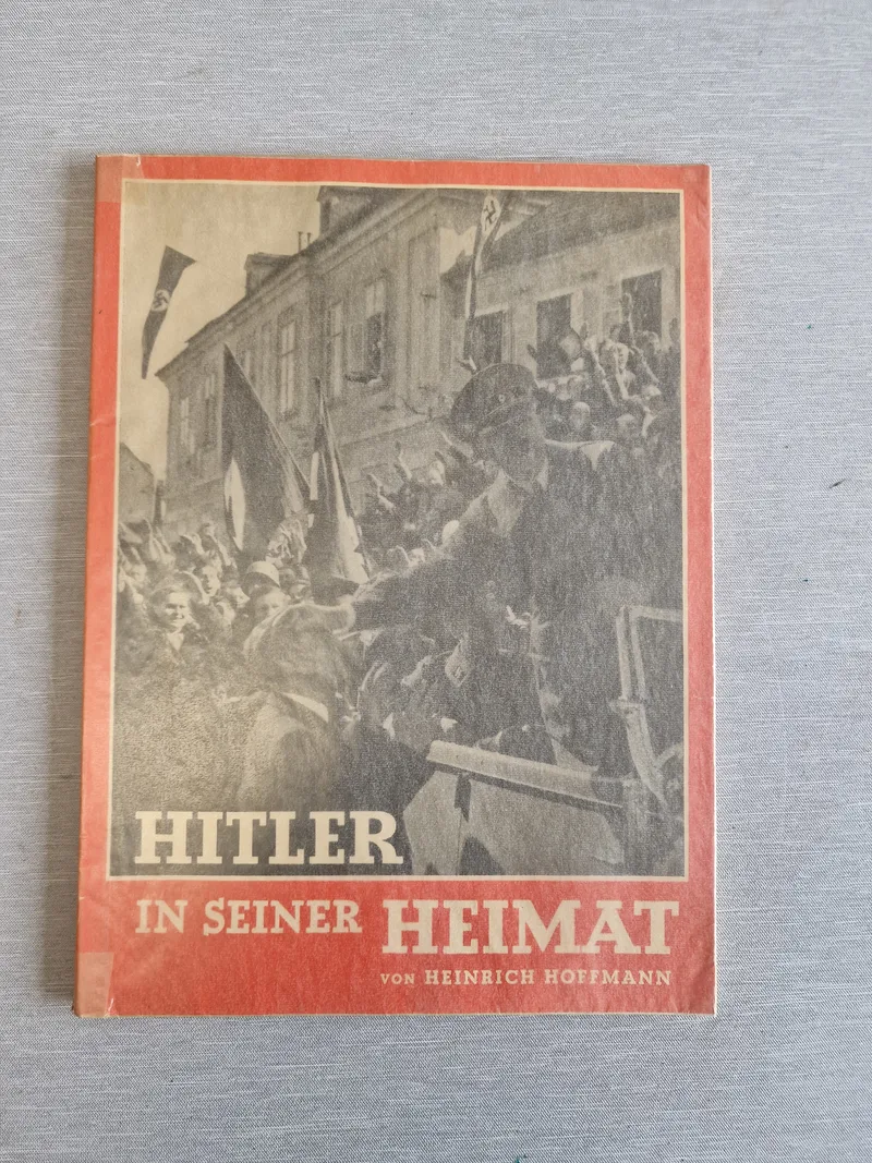 Originalt Adolf Hitler hæfte - ww2