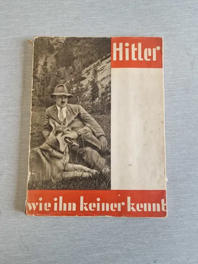Originalt Adolf Hitler hæfte - ww2