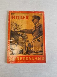 Originalt Adolf Hitler hæfte - ww2