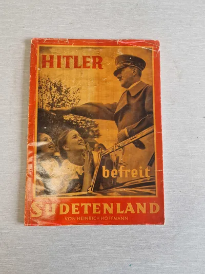 Originalt Adolf Hitler hæfte - ww2