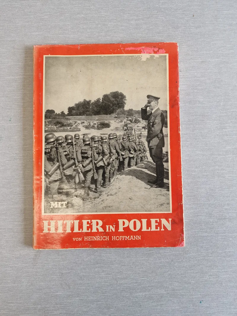 Originalt Adolf Hitler hæfte - ww2