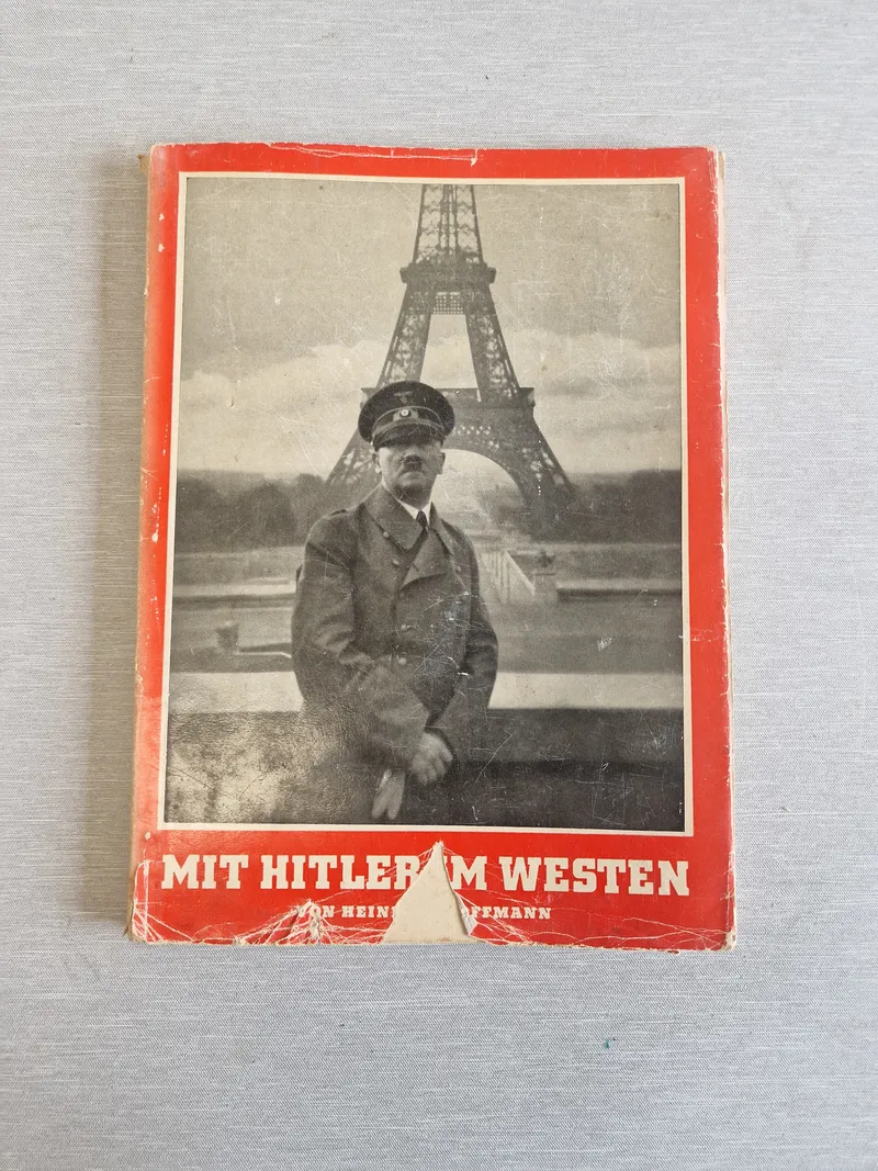 Originalt Adolf Hitler hæfte - ww2