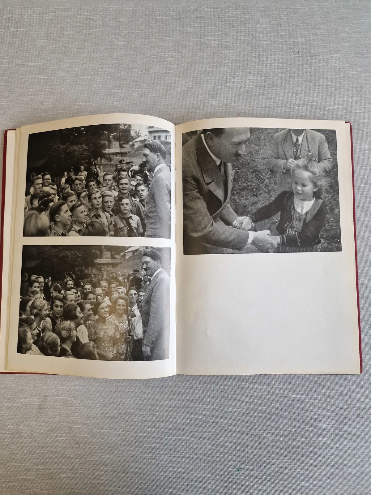 Originalt Adolf Hitler hæfte - ww2