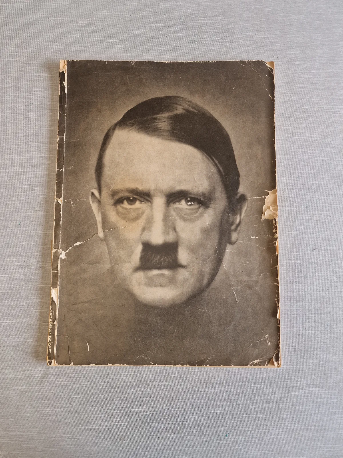 Originalt Adolf Hitler hæfte - ww2