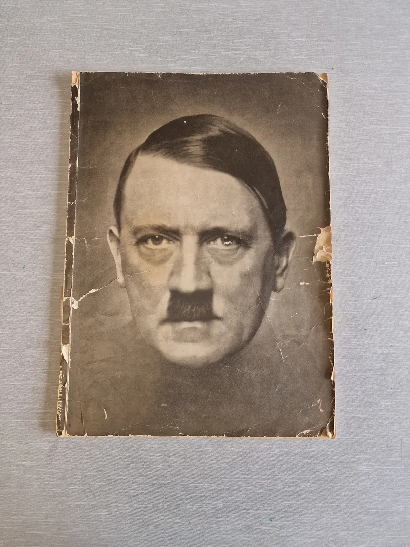 Originalt Adolf Hitler hæfte - ww2