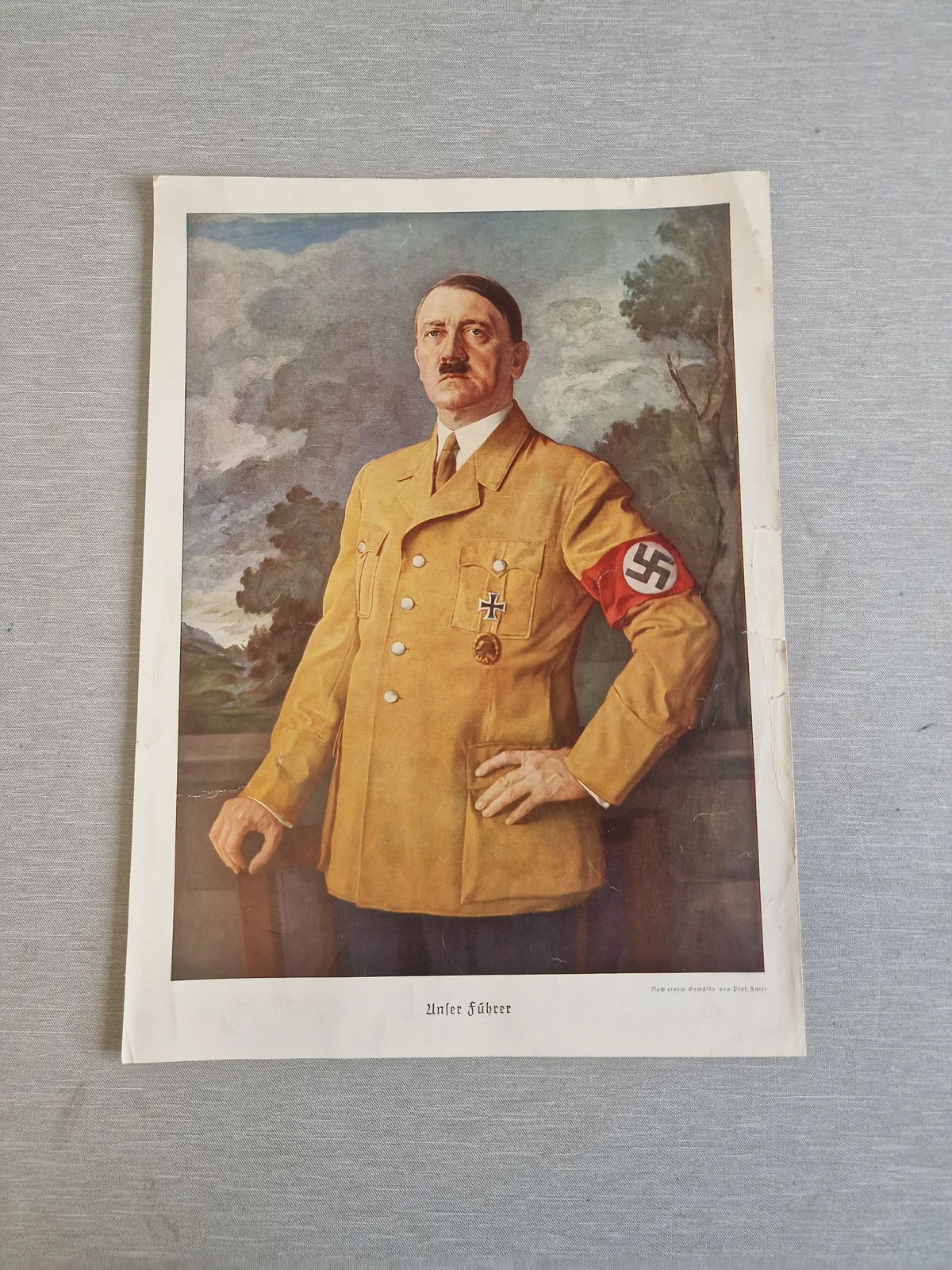 Originalt Adolf Hitler foto - ww2
