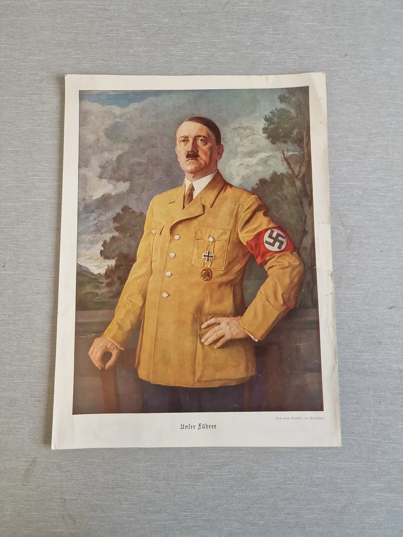 Originalt Adolf Hitler foto - ww2