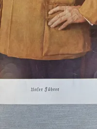 Originalt Adolf Hitler foto - ww2