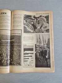 Originalt Adolf Hitler hæfte - ww2