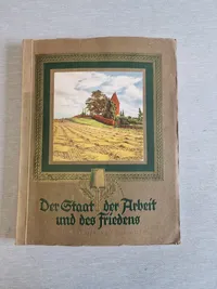 Originalt Adolf Hitler hæfte - ww2