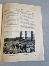 Originalt Adolf Hitler hæfte - ww2