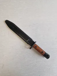 Sjælden original Madsen M/47 eksport bajonet