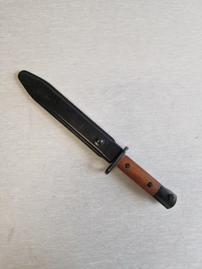 Sjælden original Madsen M/47 eksport bajonet