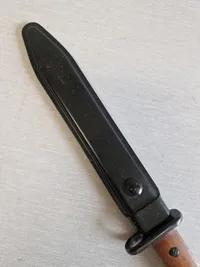 Sjælden original Madsen M/47 eksport bajonet