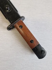 Sjælden original Madsen M/47 eksport bajonet