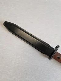 Sjælden original Madsen M/47 eksport bajonet