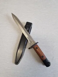 Sjælden original Madsen M/47 eksport bajonet