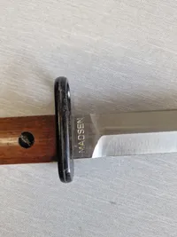 Sjælden original Madsen M/47 eksport bajonet